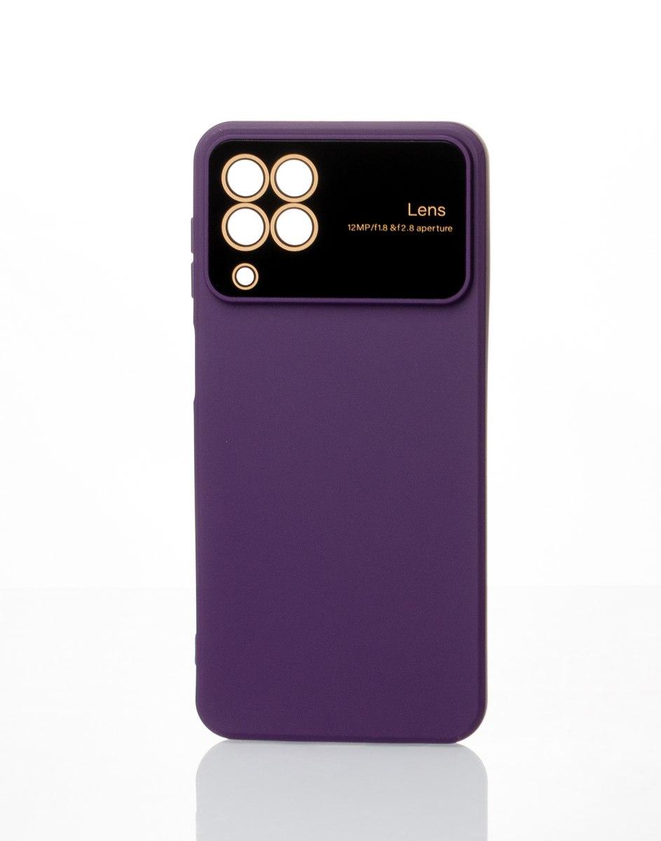 Накладка CAMERA PROTECTION для Samsung M33 фіолетова