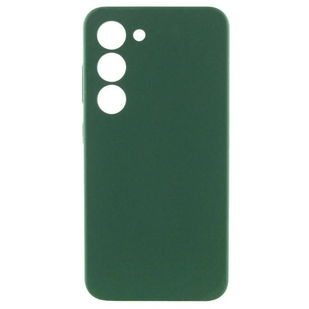 Silicone Cover Full Camera without Logo (A) для Samsung S23 FE (Virid)