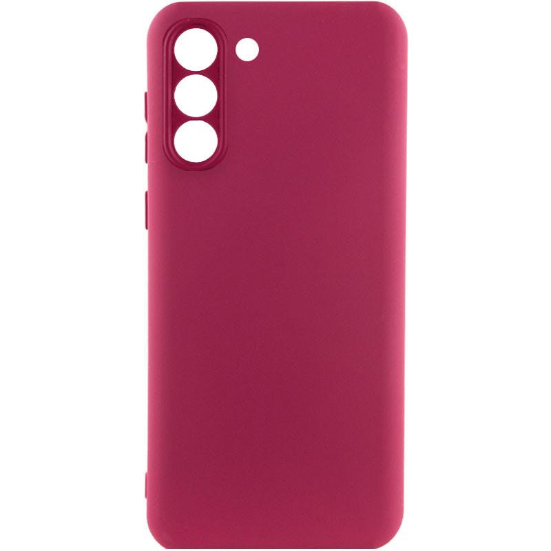 Silicone Cover Full Camera without Logo (A) для Samsung S23 FE (Marsala)