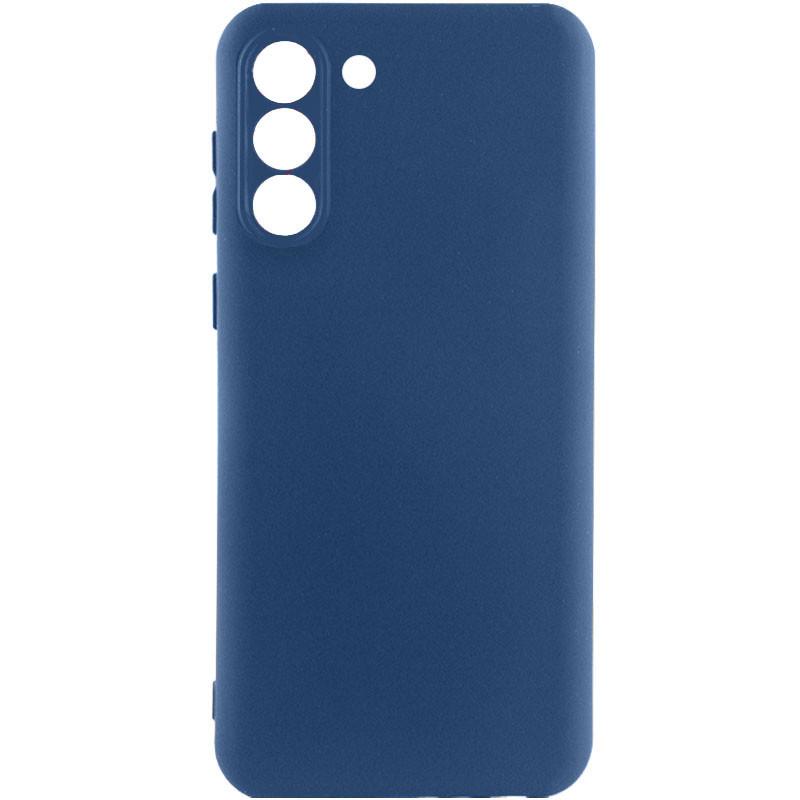 Silicone Cover Full Camera without Logo (A) для Samsung S23 FE (Navy Blue)