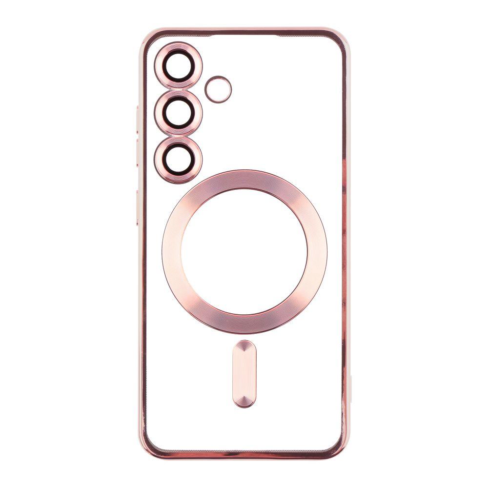 Накладка SHINING Camera MagSafe для Samsung S24  Plus / S25 Plus (Rose gold)