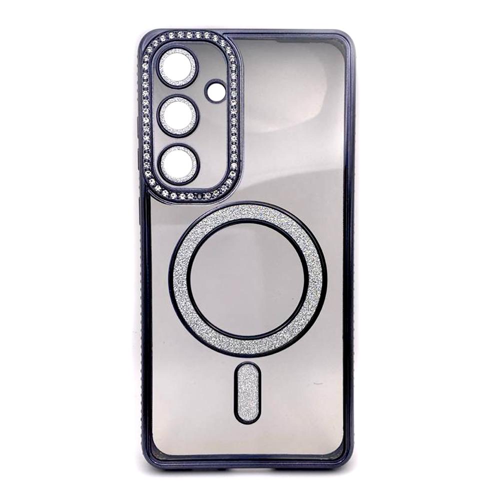 Накладка Diamond Bling MagSafe для  Samsung S24 Plus Black