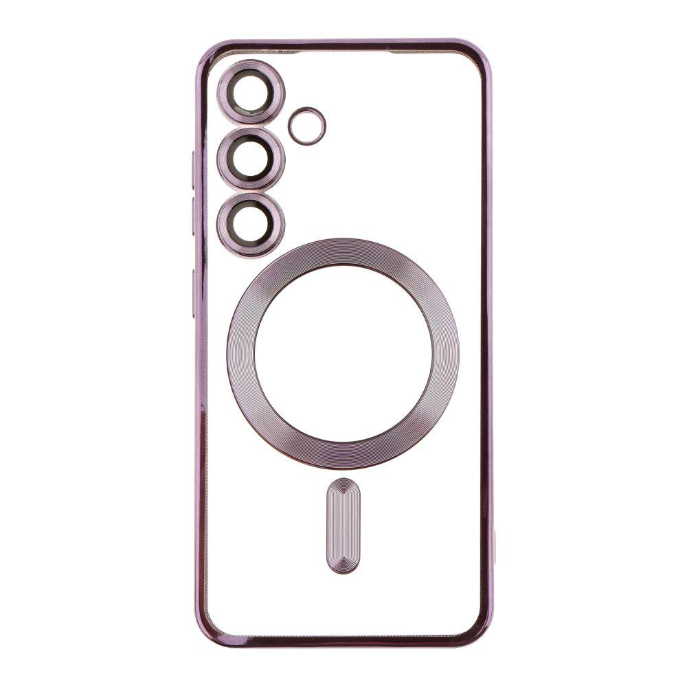 Накладка SHINING Camera MagSafe для Samsung S24 Dark violet