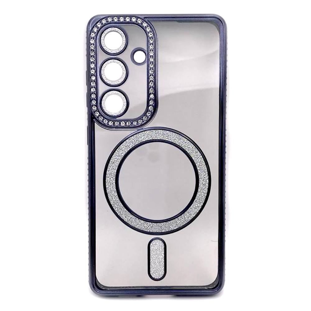 Накладка Diamond Bling MagSafe для  Samsung S24 Black
