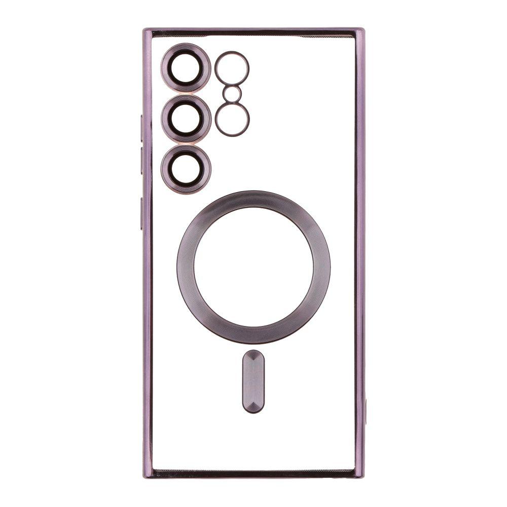 Накладка SHINING Camera MagSafe для Samsung S24 Ultra (Dark purple)