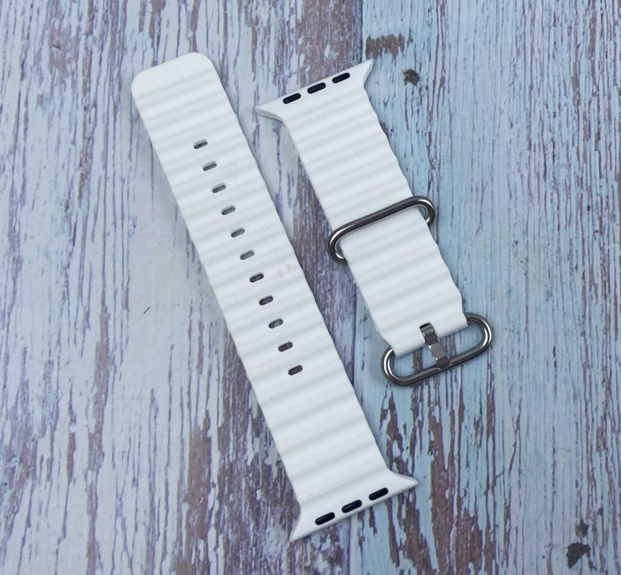 Ремінець Ocean Band Design для Watch 42/44/45/49 mm  (White)