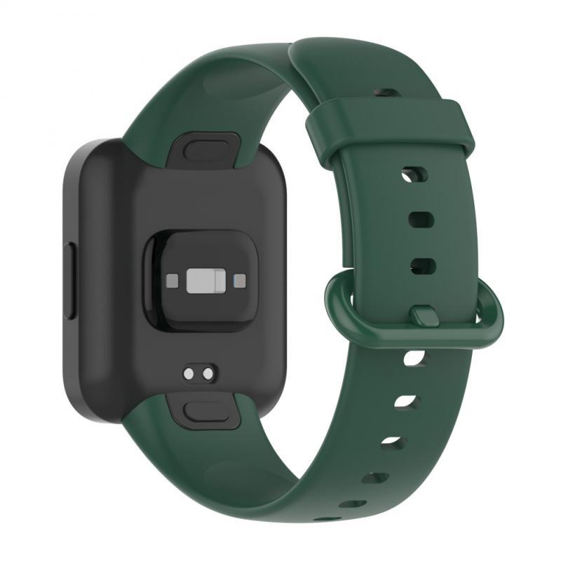 Ремінець Silicone для Xiaomi Mi Watch Lite/Watch 2/Watch 2 Lite (Dark green)