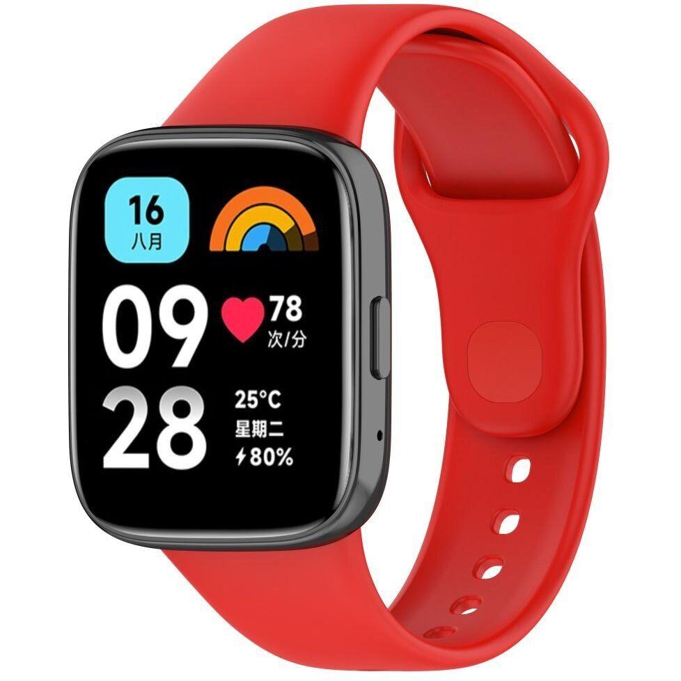 Ремінець Xiaomi Redmi Watch 3 Active / 3 Lite 22mm (Червоний)