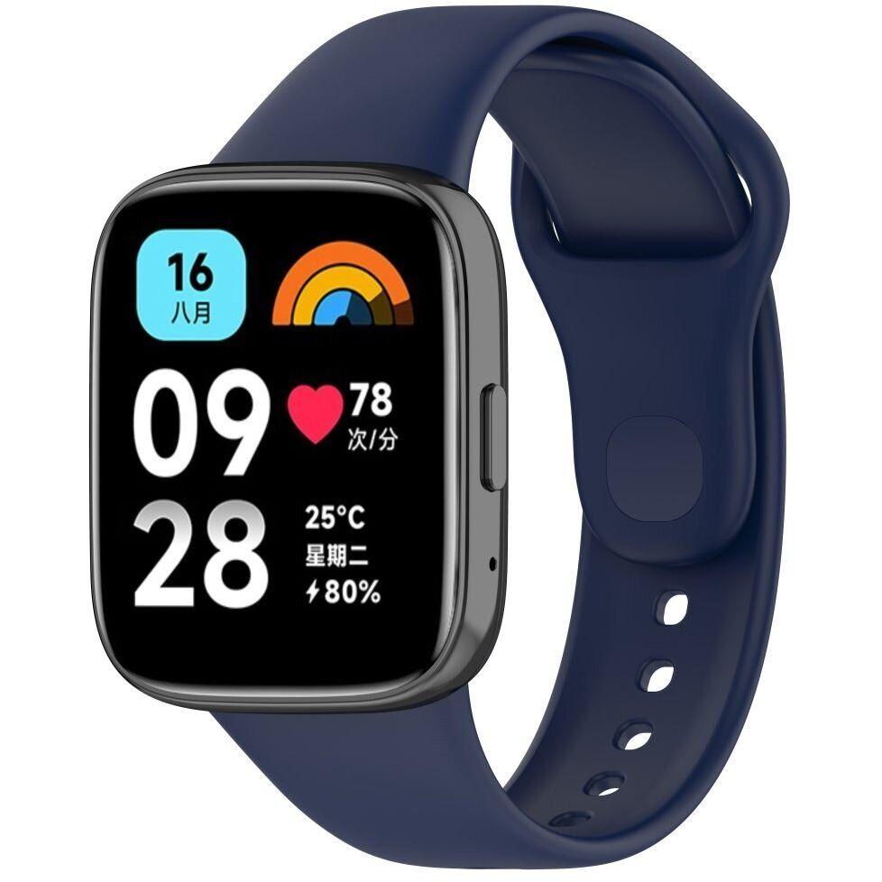 Ремінець Xiaomi Redmi Watch 3 Active / 3 Lite 22mm (Темно-синій)