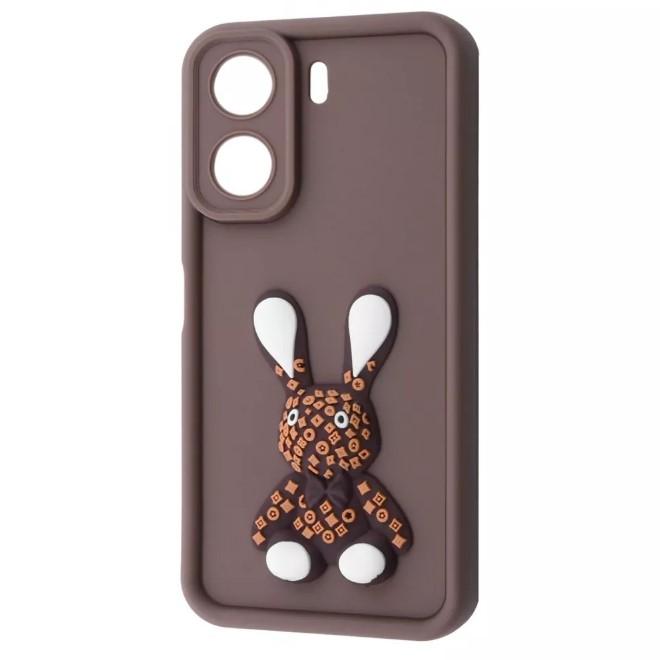 Чохол Pretty Toys для Xiaomi Redmi 13C/Poco C65 (Brown/rabbit)