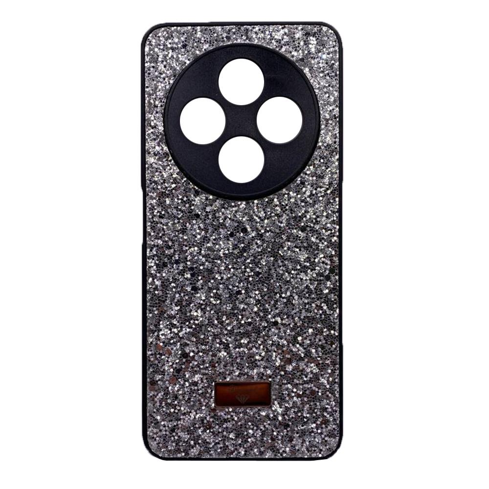 Накладка Bling Grainy Diamond Separate Camera для Xiaomi Redmi 14C/Poco C75 (Срібляста)