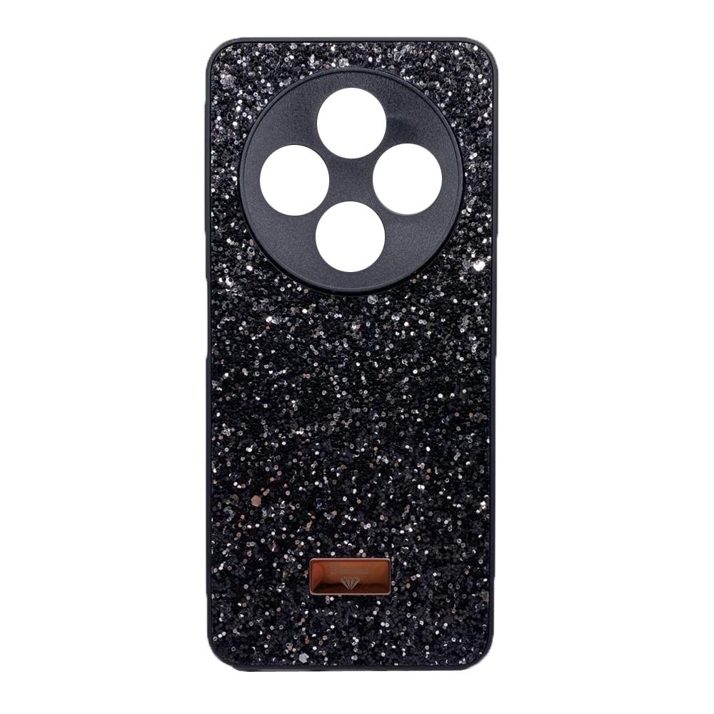 Накладка Bling Grainy Diamond Separate Camera для Xiaomi Redmi 14C/Poco C75  (Чорна)
