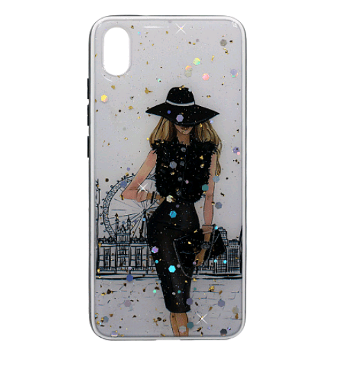 Накладка Mix Art для IPhone X/Xs Дівчина в Лондоні