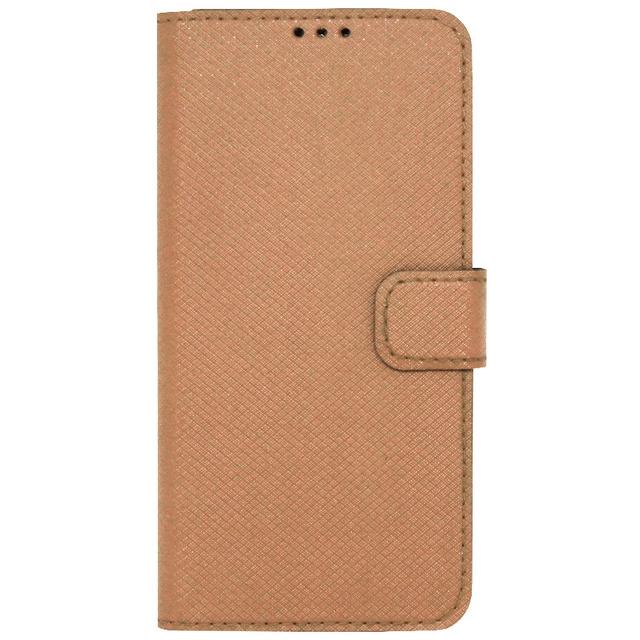 Книжка Bring Joy для Samsung A02 2021 A022 карбон рожеве золото