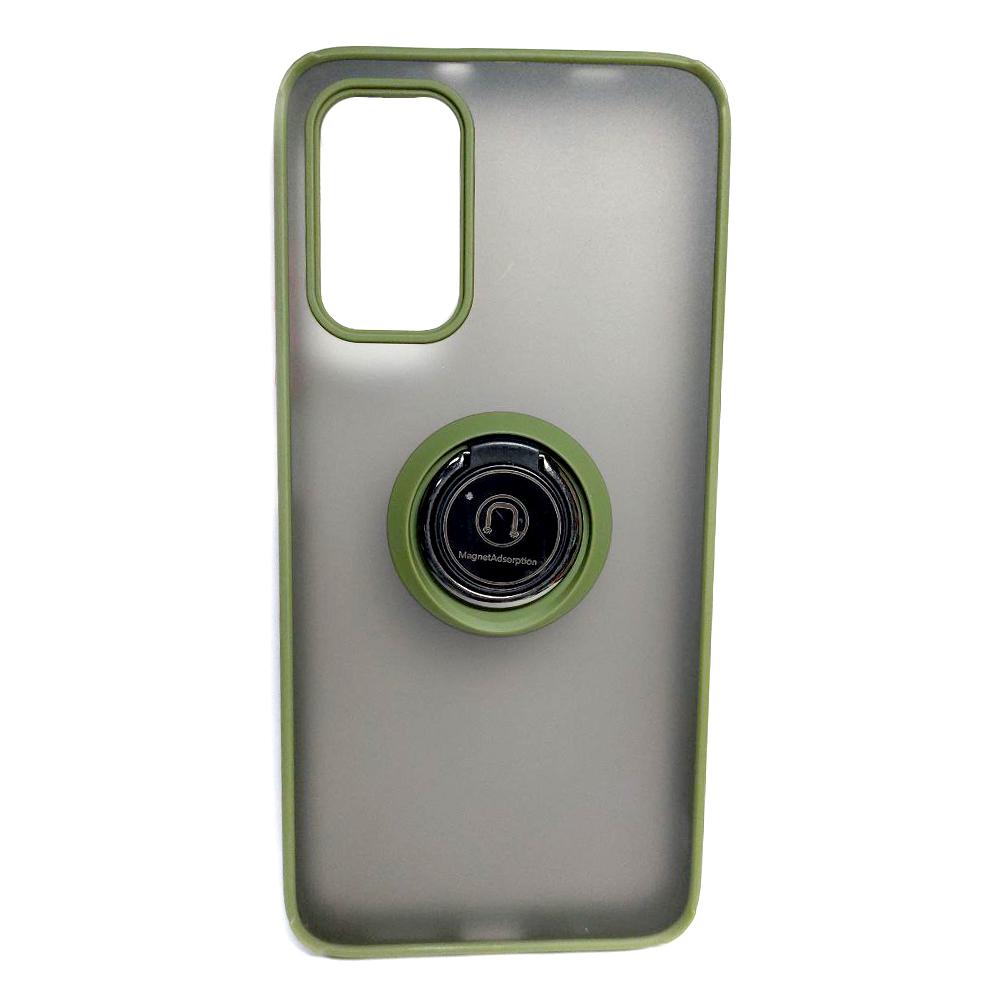 Накладка Totu Gingle Ring для Xiaomi Redmi 9T/Poco M3 оливкова
