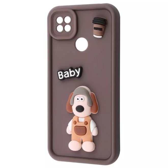 Чохол Pretty Toys для Xiaomi Redmi 9C/10A (Brown/dog)