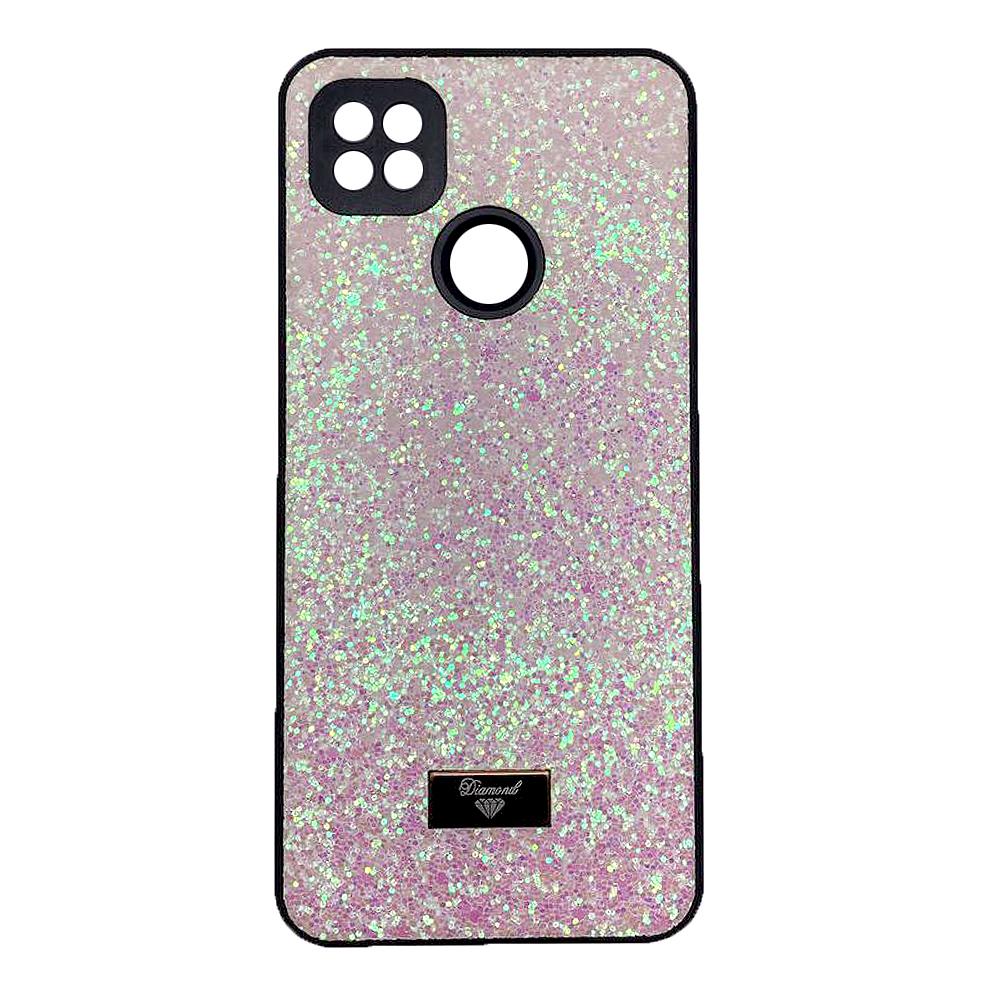 Накладка Bling Grainy Diamond Separate Camera для Xiaomi Redmi 9C/10A (Рожева)