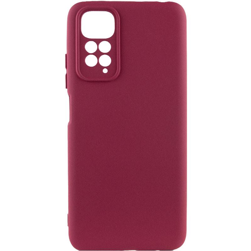 Накладка Fibra для Xiaomi Redmi Note 11 / 11S  (Plum)