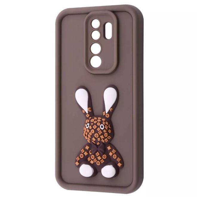 Чохол Pretty Toys для Xiaomi Note 8 Pro (Brown/rabbit)