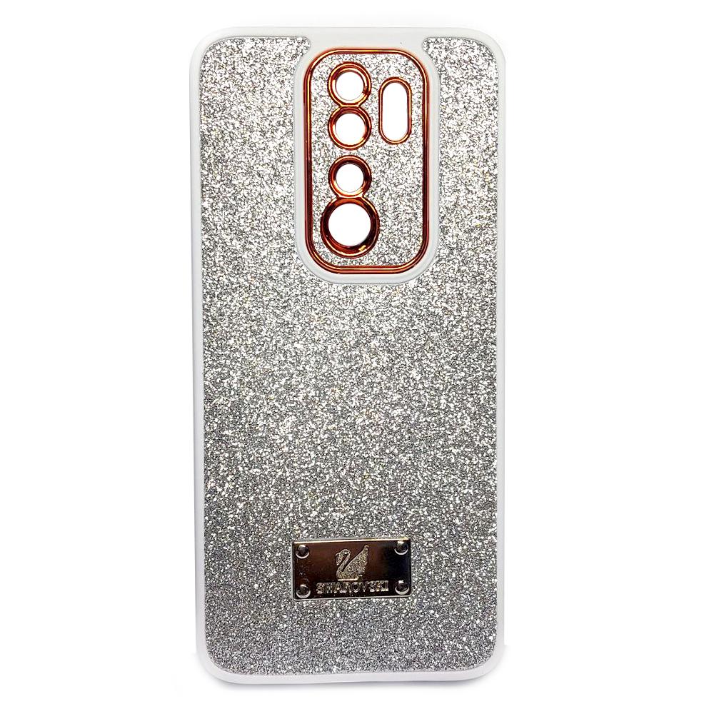 Накладка Sand Crystal SW для Xiaomi Redmi Note 8 Pro  (Silver)