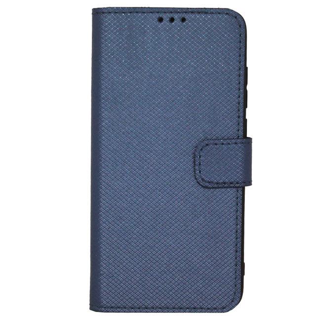 Книжка Bring Joy для Huawei P40 Lite E карбон синій
