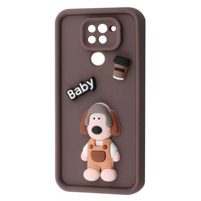Чохол Pretty Toys для Xiaomi Note 9  (Brown/dog)
