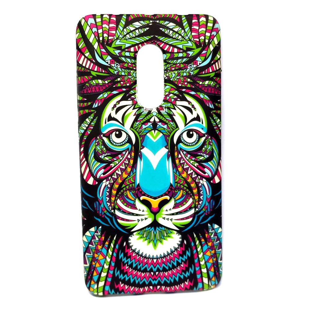 Чохол Animal для Xiaomi Redmi Note 4 Тигр (світиться в темряві)