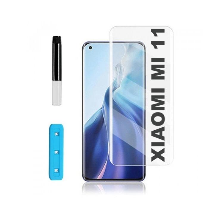 Захисне скло DK UV Curved для Xiaomi Mi 11 (clear)