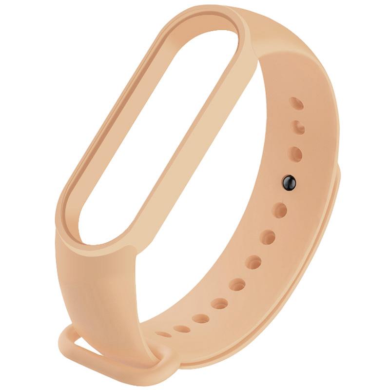 Ремінець Silicone для Xiaomi Mi Band 5/6/7 (Light Flamingo)