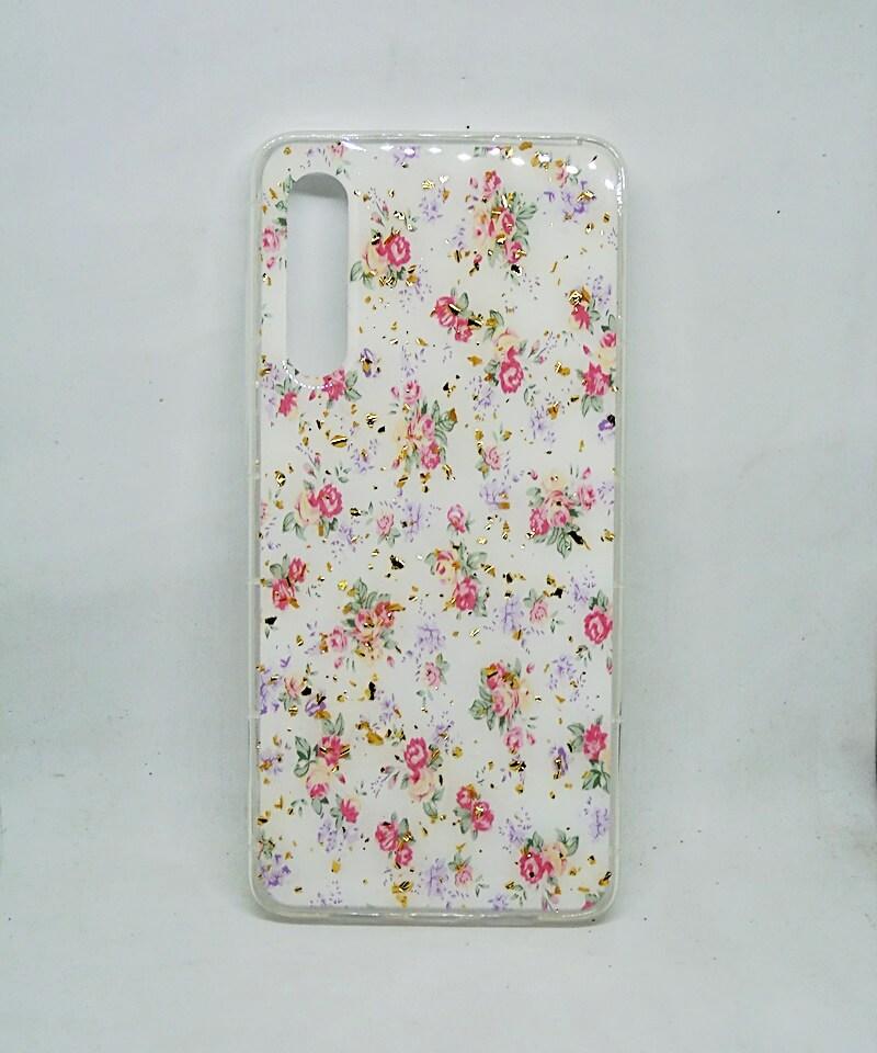 Накладка Flowers для Xiaomi Mi 9 (Мод. 08)