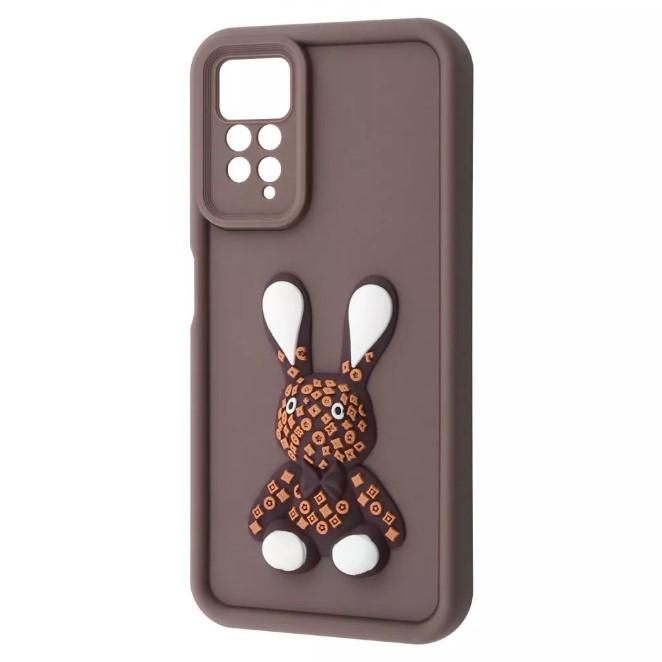 Чохол Pretty Toys для Xiaomi Redmi Note 11 Pro/Redmi Note 12 Pro 4G (Brown/rabbit)