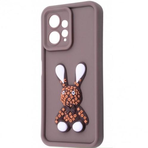 Чохол Pretty Toys для Xiaomi Redmi Note 12 4G (Brown/rabbit)