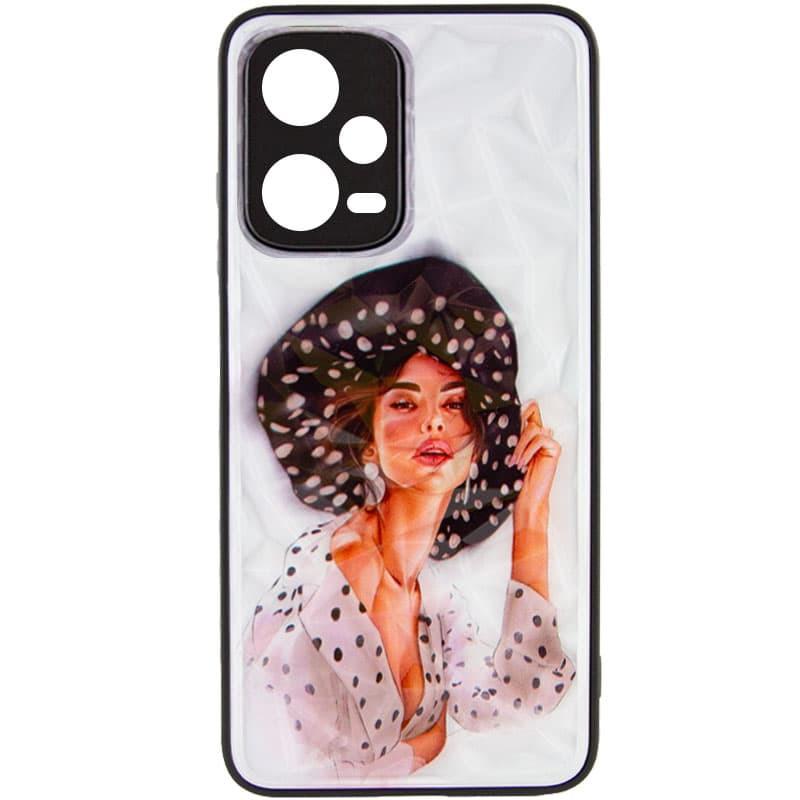 Накладка Ladies Camera для Xiaomi Note 12 4G Girl in a hat