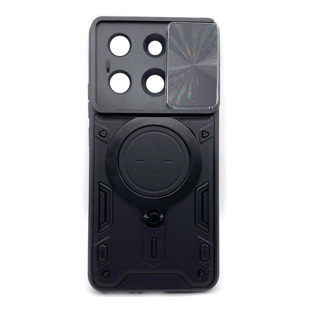 Накладка Protective Stand Case для Xiaomi Note 13 4G (Black)