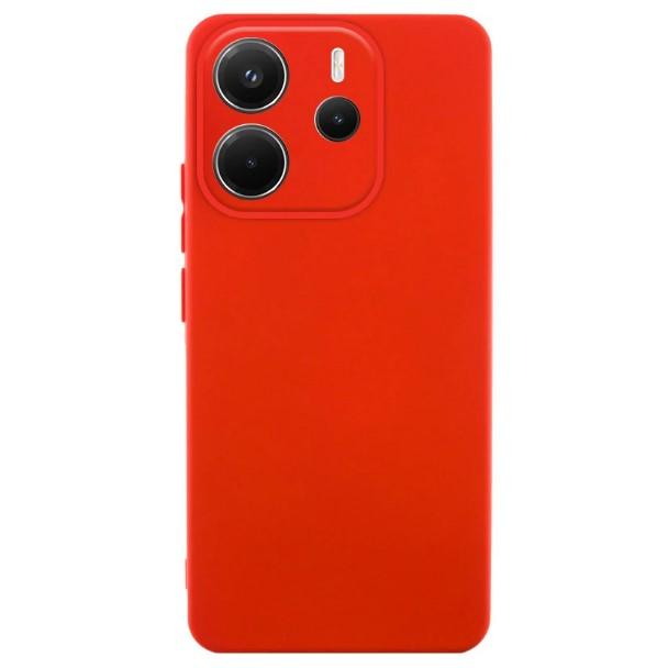 Silicone Case Full Camera no logo для Xiaomi Note 14 4G (Europe version) Red