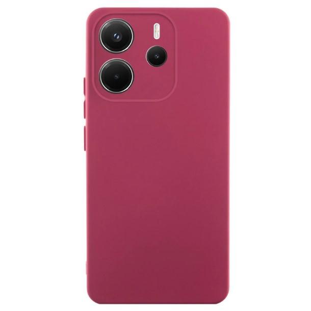 Silicone Case Full Camera no logo для Xiaomi Note 14 4G (Europe version) Marsala