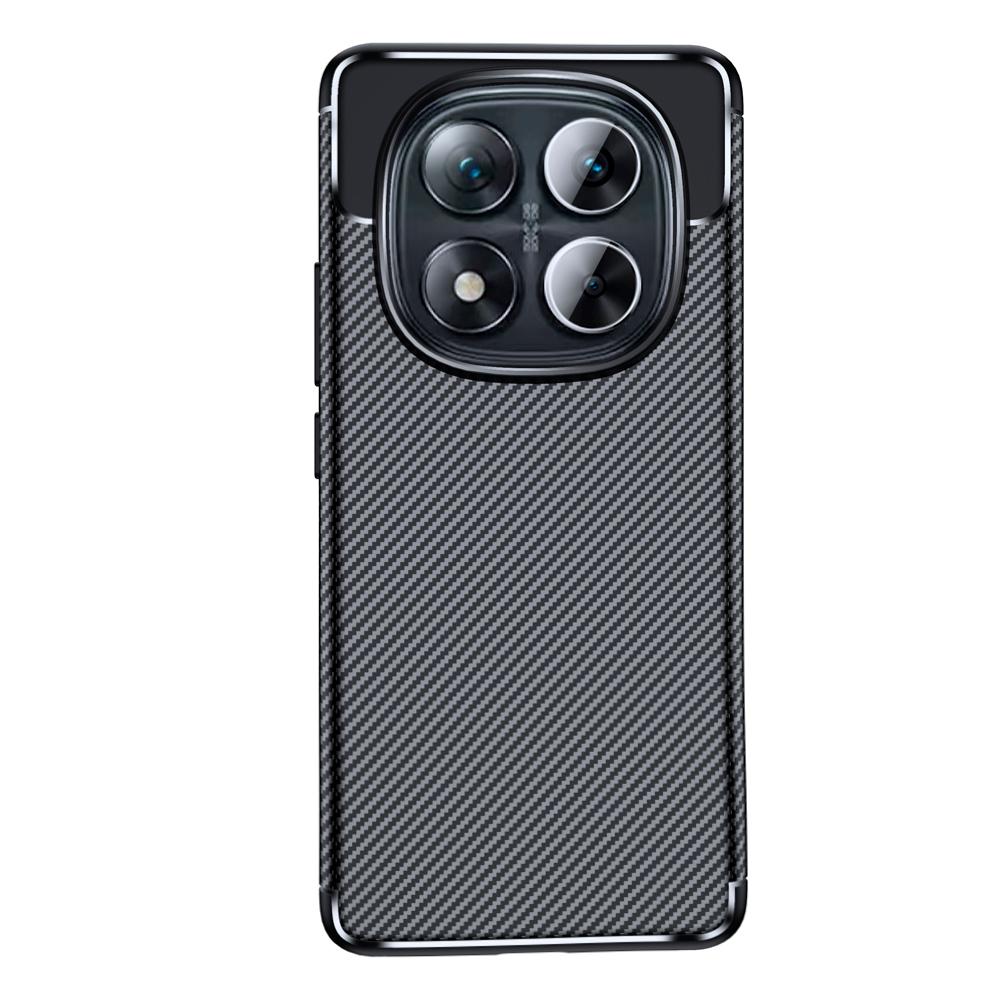 Чохол Ultimate Experience Carbon для Xiaomi Redmi Note 14 Pro 4G  чорний