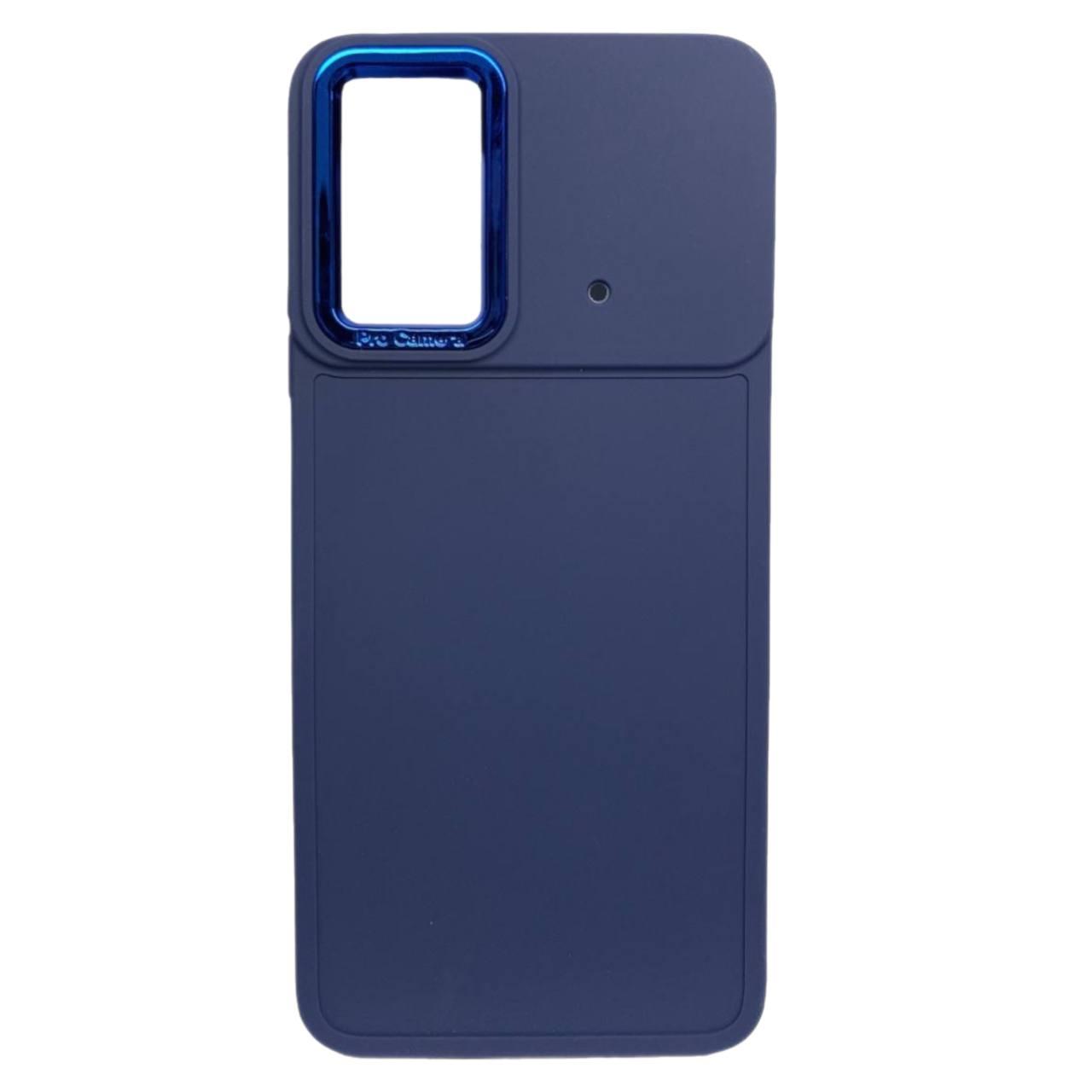 Накладка Lux Matte з мікрофіброю Xiaomi Poco M4 Pro 4G Dark blue