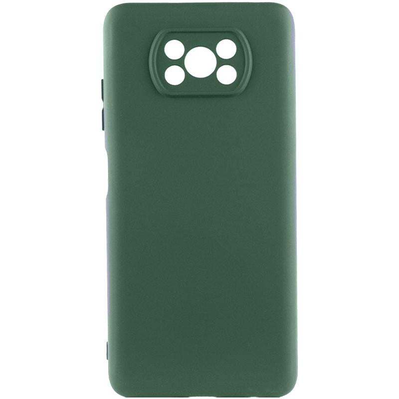 Silicone Cover Lakshmi Full Camera для  Xiaomi Poco X3 NFC/Poco X3 Pro (Cyprus Green)