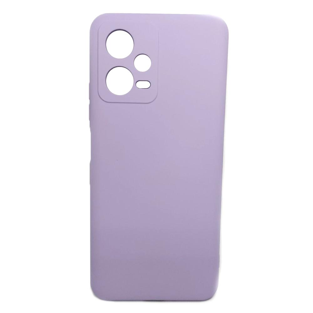 Silicone Cover Full Camera without Logo (A) для Xiaomi POCO X5  (Light purple)