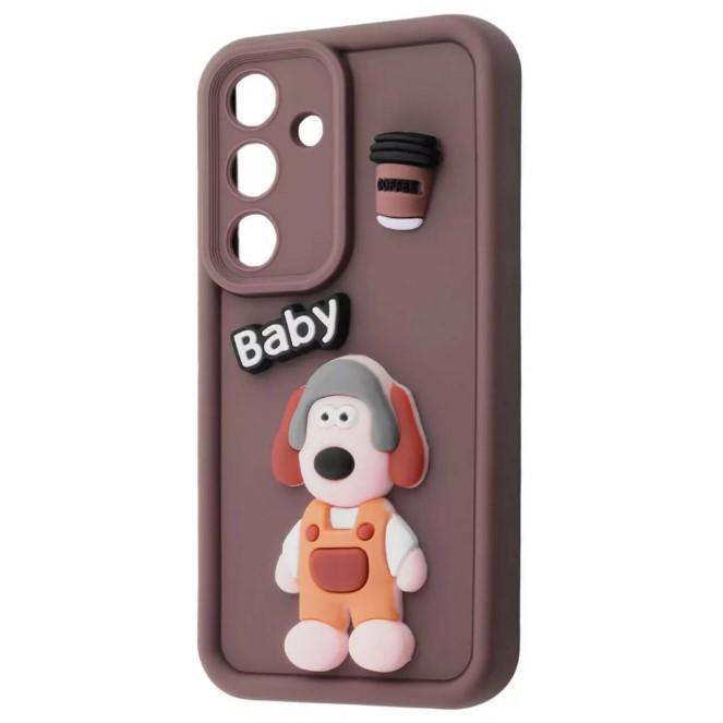 Чохол Pretty Toys для Samsung A16 (Brown/Dog)