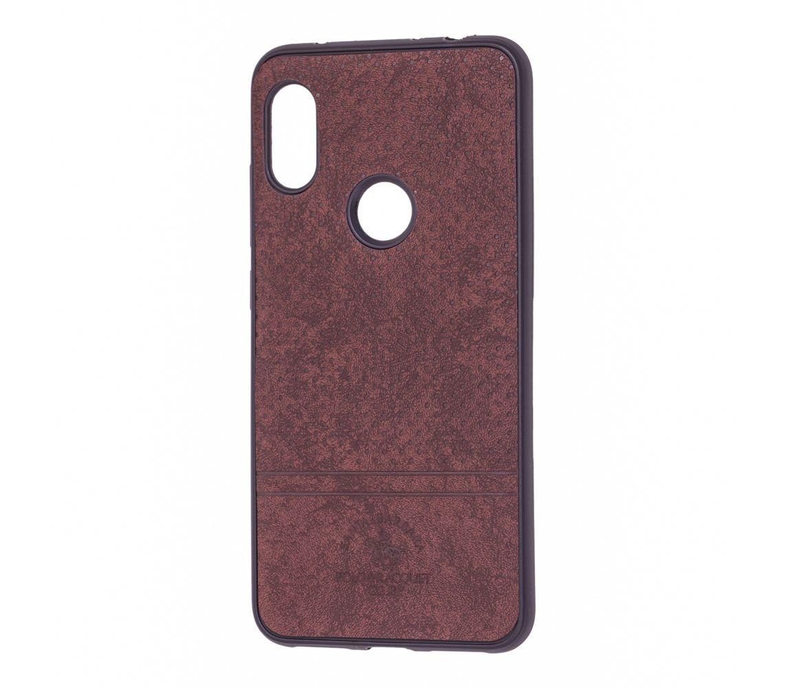 Чохол Santa Barbara velvet для Huawei P Smart (2019) POT-LX1 / Honor 10 Lite (HRY-LX1)  (Коричневий)
