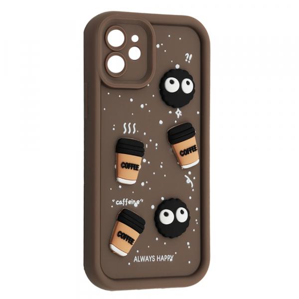 Чохол Pretty Toys для IPhone 11 (Brown/Always Happy)