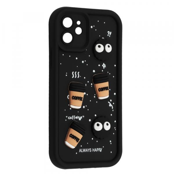Чохол Pretty Toys для IPhone 11 (Black/Always Happy)