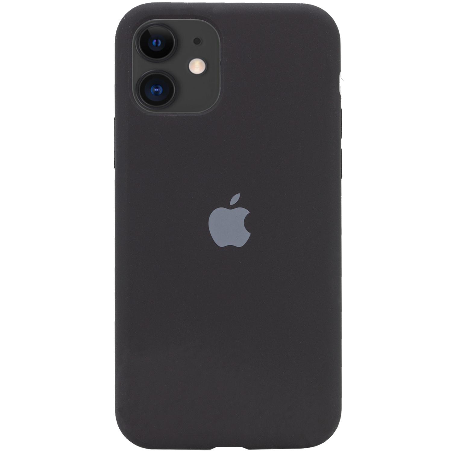 Silicone Case Full Protective (AA) для iPhone 11 (6.1") (Black)