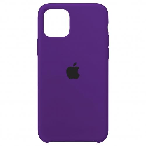 Silicone Case Full Protective (AA) для iPhone 14 Pro Max (6.7") (Ultra violet)