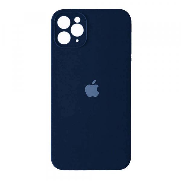 Silicone Case Square Full Camera Protective (AA) для iPhone 11 Pro Max (6.5") (Deep navy)