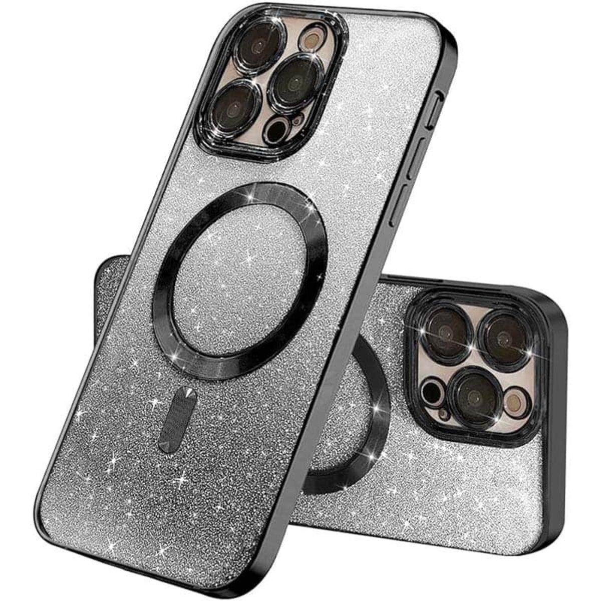 Чохол Shiny Magnetic для iPhone 12 Pro чорний