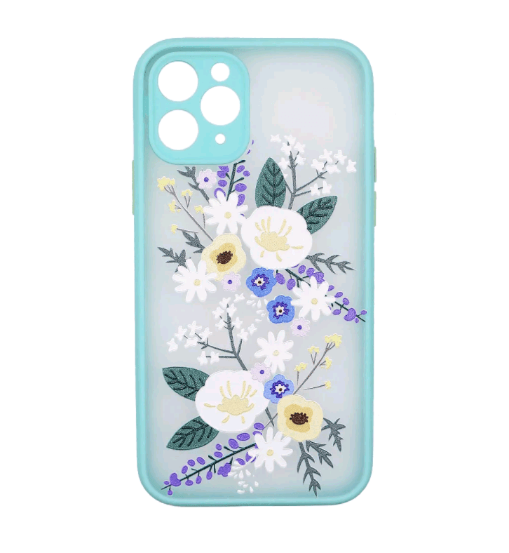 Накладка Totu Gingle Print для IPhone 11 Pro Max білі квіти