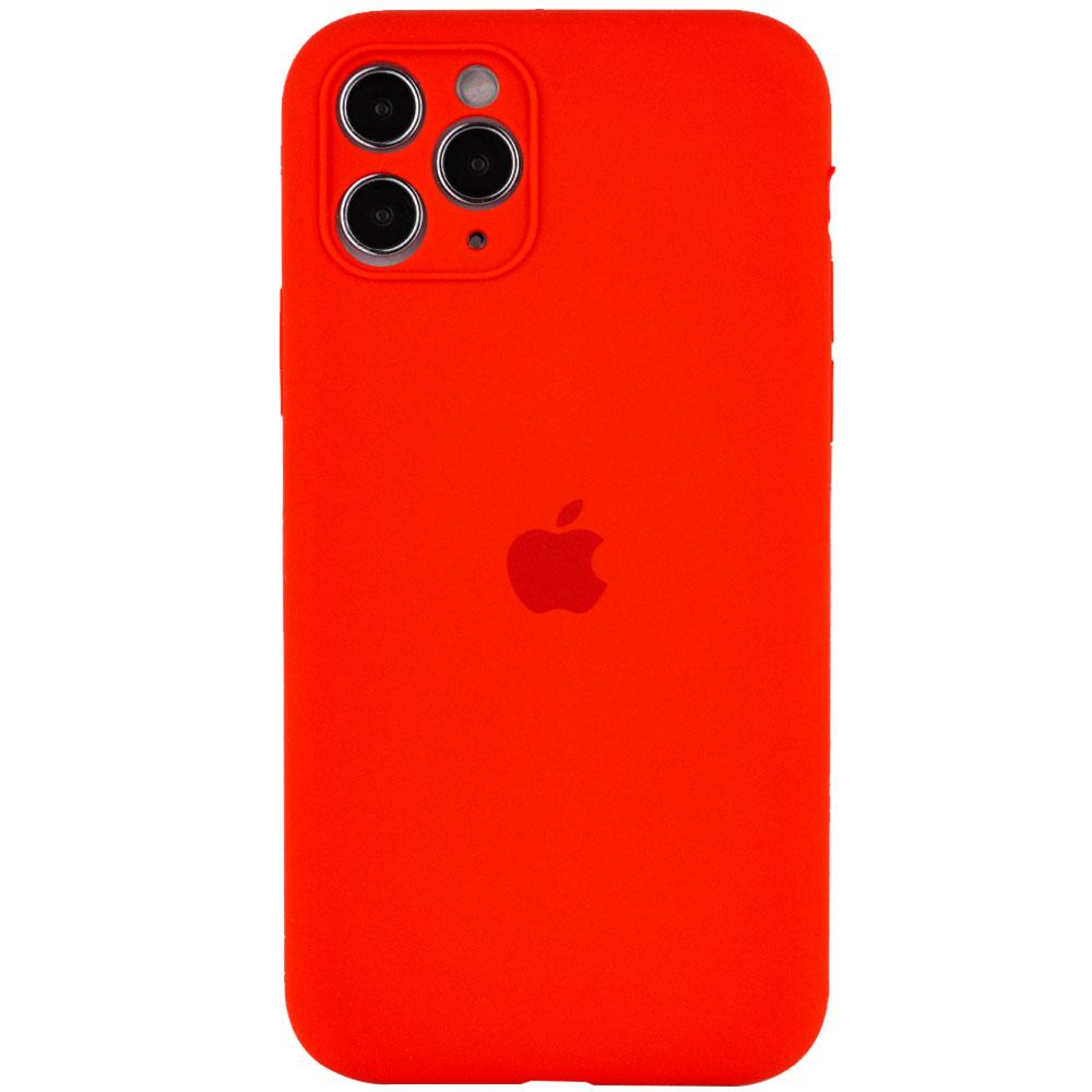 Silicone Case Full Camera Protective (AA) для iPhone 12 Pro (6.1") (Red)